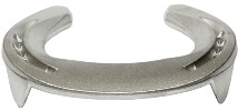 Mustad Equilibrium Front Aluminum Clipped                   